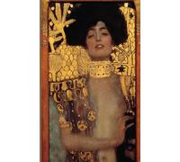 Klimt Art Lined Notebook: 5x8 Blank Lined Notebook with Decorative Golden Art Nouveau Cover for Writing, Doodling, and Note-Taking