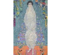 Klimt Art Lined Notebook: 5x8 Blank Lined Notebook with Portrait of Elisabeth Lederer Gustav Klimt Art Nouveau Cover for Writing, Gratitude and Notes