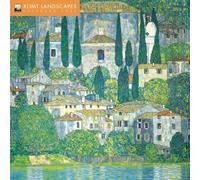 Klimt Landscapes Wall Calendar 2025 (Art Calendar)