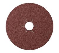 Klingspor 11022 Discos de Fibra Vulcanizados, CS 561, 30 Forma de Perforación, 240 Grano, 125 mm x 22 mm