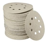 Klingspor 147643 Discos con Soporte de Papel con Sujeción Velcro, PS 33 CK, 80 Grano, 125 mm Diámetro, GL S5 Forma de Perforación