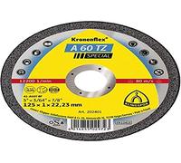 Klingspor 202401 A 60 TZ Disco de Corte, 125 x 1 x 22.23 mm