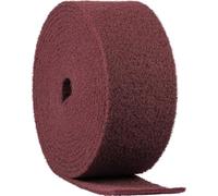 Klingspor 258887 Rollos, Fibra Sintética, NRO 400, Marrón Rojizo, Fino, 115 x 10000 mm
