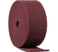 Klingspor 258890 Rollos, Fibra Sintética, NRO 400, Marrón Rojizo, Medio, 150 mm x 10000 mm