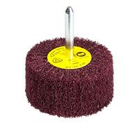 Klingspor 258925 Cepillo mil Hojas de Láminas Pequeñas, NFS 600, Muy Fino Índice de Finura, 32 m/s Velocidad Máxima, 10200 Revoluciones Permitidas, 60 mm x 50 mm x 6 mm, Marrón Rojizo