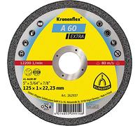Klingspor 262936 Kronenflex A 60 Disco de Corte Para el Corte Manual, 115 x 1 x 22.23 mm