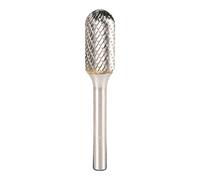 Klingspor 295763 Fresas de Metal Duro, HF 100 C, Dentado 6, 6 mm Diámetro del Vástago, 16 x 25 x 70 mm