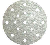 Klingspor 301207 Discos con Soporte de Papel con Sujecin cierre de gancho y bucle, PS 73 CWK, 80 Grano, 150 mm Dimetro, GLS 1 Forma de Perforacin