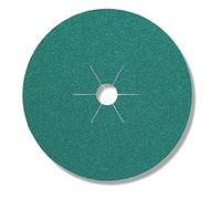 Klingspor 324239 Discos de Fibra Vulcanizados, FS 966 ACT, 30 Forma de Perforación, 120 Grano, 125 mm x 22 mm