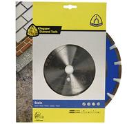 Klingspor 325051 Discos de Corte Diamantados para Sierras de Mesa, DT 900 K, 300 mm x 25.4 mm, 6400 RPM, 18 mm/40 mm/2.8 mm/10 mm Segmentos