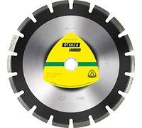 Klingspor 325060 Discos de Corte Diamantados para Tronzadoras Motorizadas/Cortadura de Juntas, DT 602 A, 300 mm x 25.4 mm, 6400 RPM, 18 mm/40 mm/2.8 mm/10 mm Segmentos