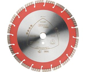 Klingspor 325079 Discos de Corte Diamantados para Cortadura de Juntas, DT 900 B, 300 mm x 25.4 mm, 6400 RPM, 20 mm/40 mm/2.8 mm/12 mm Segmentos