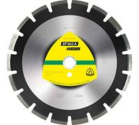 Klingspor 325094 Discos de Corte Diamantados para Tronzadoras Motorizadas/Cortadura de Juntas, DT 902 A, 350 mm x 25.4 mm, 5500 RPM, 21 mm/40 mm/3.2 mm/12 mm Segmentos