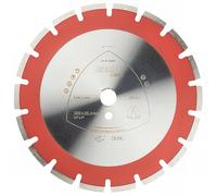 Klingspor 325136 Discos de Corte Diamantados para Cortadura de Juntas, DT 602 B, 450 mm x 25.4 mm, 4300 RPM, 26 mm/40 mm/3.7 mm/9 mm Segmentos