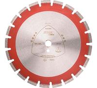 Klingspor 325169 Discos de Corte Diamantados para Cortadura de Juntas, DT 902 B, 500 mm x 25.4 mm, 3900 RPM, 30 mm/40 mm/3.7 mm/11 mm Segmentos