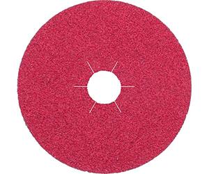 Klingspor 330485 Discos de Fibra Vulcanizados, FS 964 ACT, 30 Forma de Perforación, 36 Grano, 125 mm x 22 mm