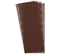 Klingspor 337874 Discos con Soporte de Papel con Sujeción Velcro/Rejilla Abrasiva, AN 400, 225 mm Diámetro, 150 Grano