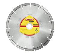 Klingspor 339828 DT 350 B - Disco de corte de diamante, 125 x 2,4 x 22,23 mm, 9 segmentos 33 x 2,4 x 10 mm, dentado estándar, color, tamaño
