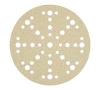 Klingspor 340375 PS 33 CK - Discos con base de papel, adhesivo para pintura, barniz, espátula, madera, forma perforada GLS74, 120 granos, 150 mm de diámetro, 100 unidades