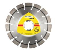 Klingspor 350461 DT 600 U SUPRA - Disco de corte de diamante para amoladora angular para materiales de construcción, hormigón, hormigón antiguo, armado, piedra de arena de cal, 115 x 2,4 x 22,23 mm