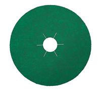 Klingspor 351164 FS 966 ACT - Discos de fibra para acero inoxidable X-Lock (grano 40, 125 x 22 mm, 25 unidades)