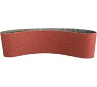 Klingspor 6292 Bandas Abrasivas para Lijadora Portátil, LS 309 XH, 110 x 620 mm, Grano 60, F5 Tipo de Unión