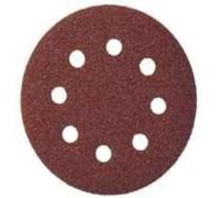 Klingspor 6775 Discos con Soporte de Papel con Sujeción Velcro, PS 22 K, 120 Grano, 125 mm Diámetro