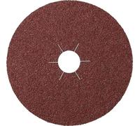 Klingspor 11016 Discos de Fibra Vulcanizados, CS 561, 30 Forma de Perforación, 80 Grano, 125 mm x 22 mm
