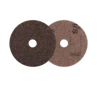 Klingspor Discos de fieltro 353411 SV 484 para pintura, pintura, pintura, espátula, madera, plástico, metal universal, acero inoxidable, grado de finura medio, 125 mm x 22 mm, 10 unidades