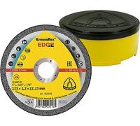 Klingspor EDGE - Discos de corte recto (115 x 1,2 x 22,23 mm, 25 unidades)
