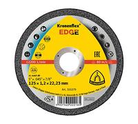 Klingspor EDGE - Discos de corte recto (125 x 1,2 x 22,23 mm, 25 unidades)