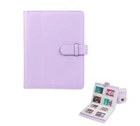 KLINNA Álbum de fotos con 256 bolsillos para película de 3 pulgadas, libro de inserción premium compatible con Fujifilm Instax Mini 12 11 9 8, álbum de piel sintética para papel fotográfico Kodak Zinc