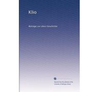 Klio: Beiträge zur alten Geschichte: Volume 1