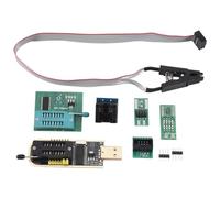 Kliplinc 1 juego CH341A 24 25 serie EEPROM Flash BIOS USB programador + SOIC8 SOP8 Test Clip + SPI 8V adaptador + SOP8 SOIC8 a DIP8