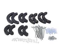 Kliplinc 1 Set 4/4 Violín Bisagra Clip Herramienta de Reparación de Violín Fácil de Usar Negro