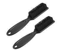Kliplinc 2 cepillos de peluquería para peluquería, estilo vintage, para limpieza de cepillos, peine, tijeras