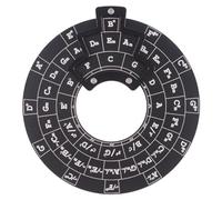 Kliplinc Circle Of Fifths Wheel Acord-Tools Circle Wheel Amplía tu juego, escritura de canciones y exploración musical que tienes M¨¹Ssen