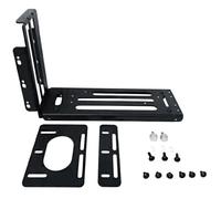 Kliplinc Soporte externo para la visualización vertical de la tarjeta gráfica con ventosa, ranura de doble paso, soporte para tarjeta gráfica serie 30, duradero, fácil de usar.