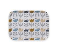 Klippan Yllefabrik Bandeja pequeña Tulip 20x27 cm Gris