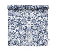 Klippan Yllefabrik Camino de mesa Sunflower 45x150 cm Dark denim