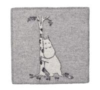 Klippan Yllefabrik Cojín de asiento Moomin Tree Hug gris