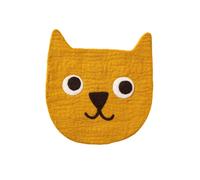 Klippan Yllefabrik Cojín para silla Little Bear amarillo