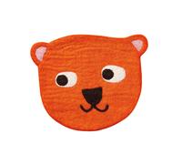 Klippan Yllefabrik Cojín para silla Little Bear naranja