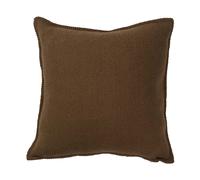 Klippan Yllefabrik Funda de cojín Bouclé 45x45 cm Mocha mousse