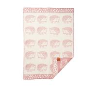 Klippan Yllefabrik Manta infantil Hedgehog 65x90 cm Rosa