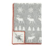 Klippan Yllefabrik Manta infantil Wilderness gris