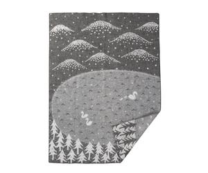 Klippan Yllefabrik Manta Lake in the Valley gris