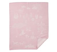 Klippan Yllefabrik Plaid infantil Little Bear rosa