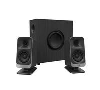 Klipsch ProMedia Lumina 2.1 - Altavoz de Escritorio - Sonido Americano Legendario, USB-C, Bluetooth 5.3, iluminación Individual, subwoofer Compacto, Negro