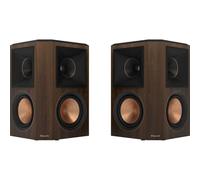 Klipsch Reference Premiere RP-502S II - Par de Altavoces de Sonido Envolvente con Opciones de Montaje en Pared y una bocina Tractrix actualizada con woofers cerametálicos de 13,34 cm para Sonido de